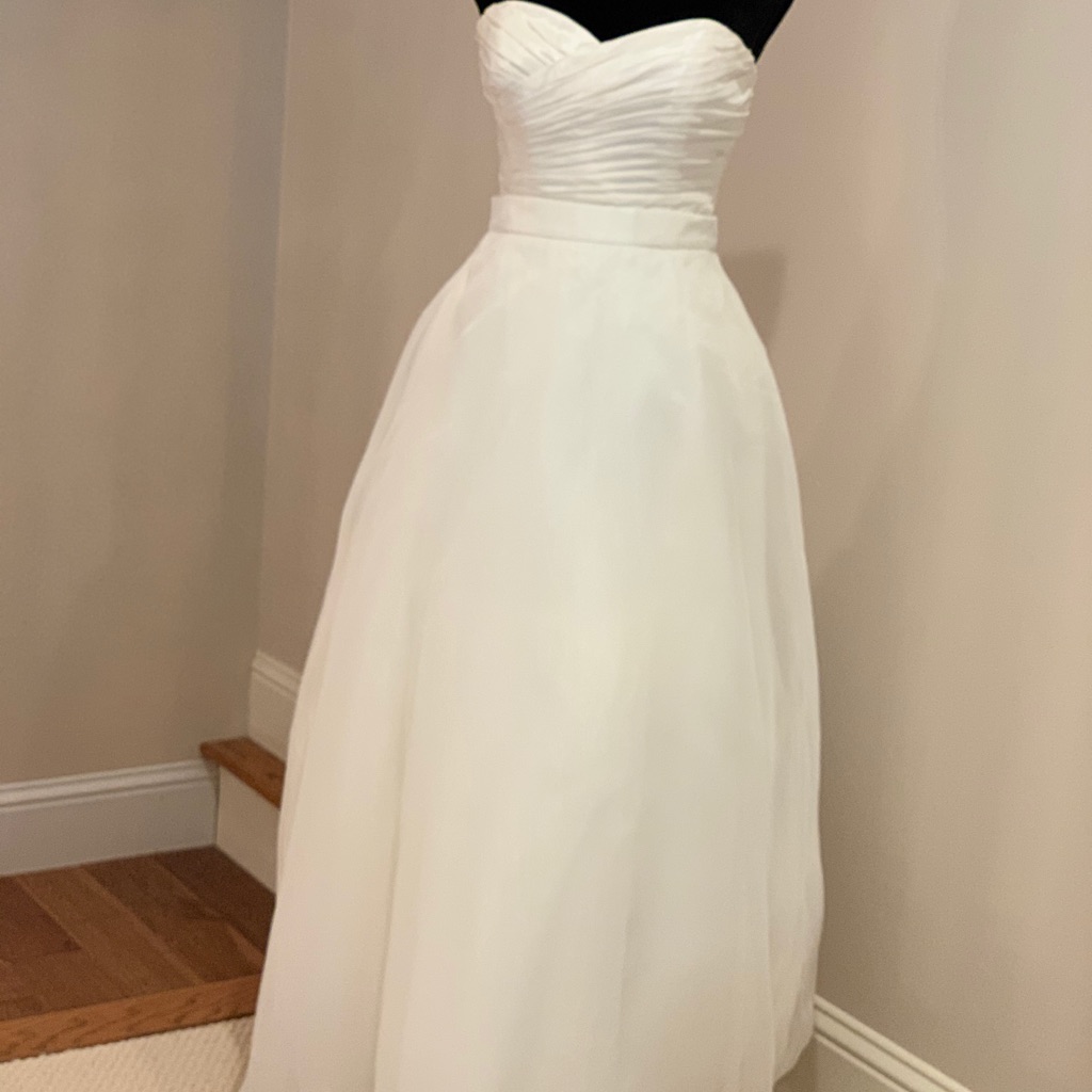 New! David’s Bridal 2-Piece Gown. Never Worn.
